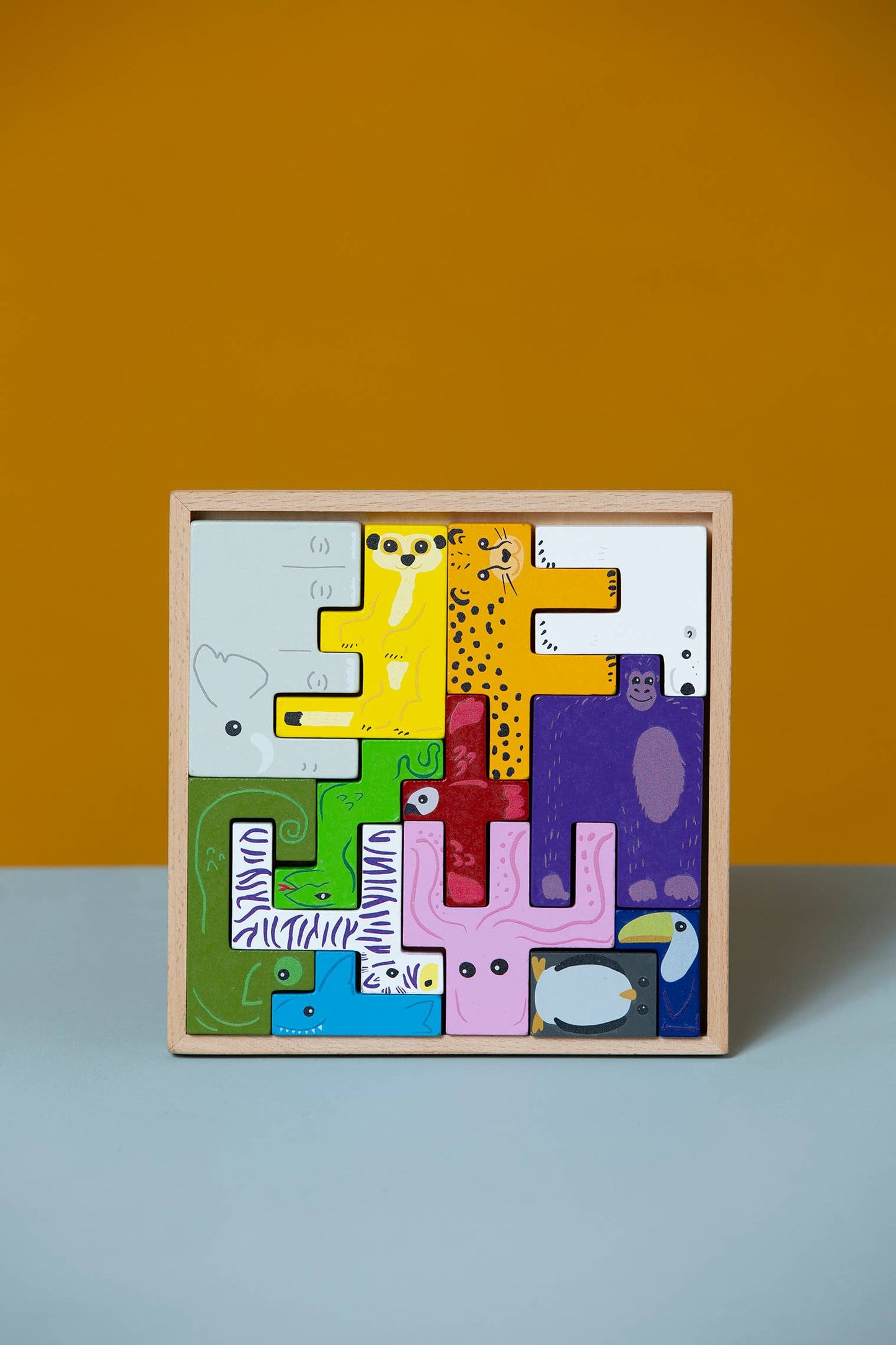 3D-Puzzle mit Tieren