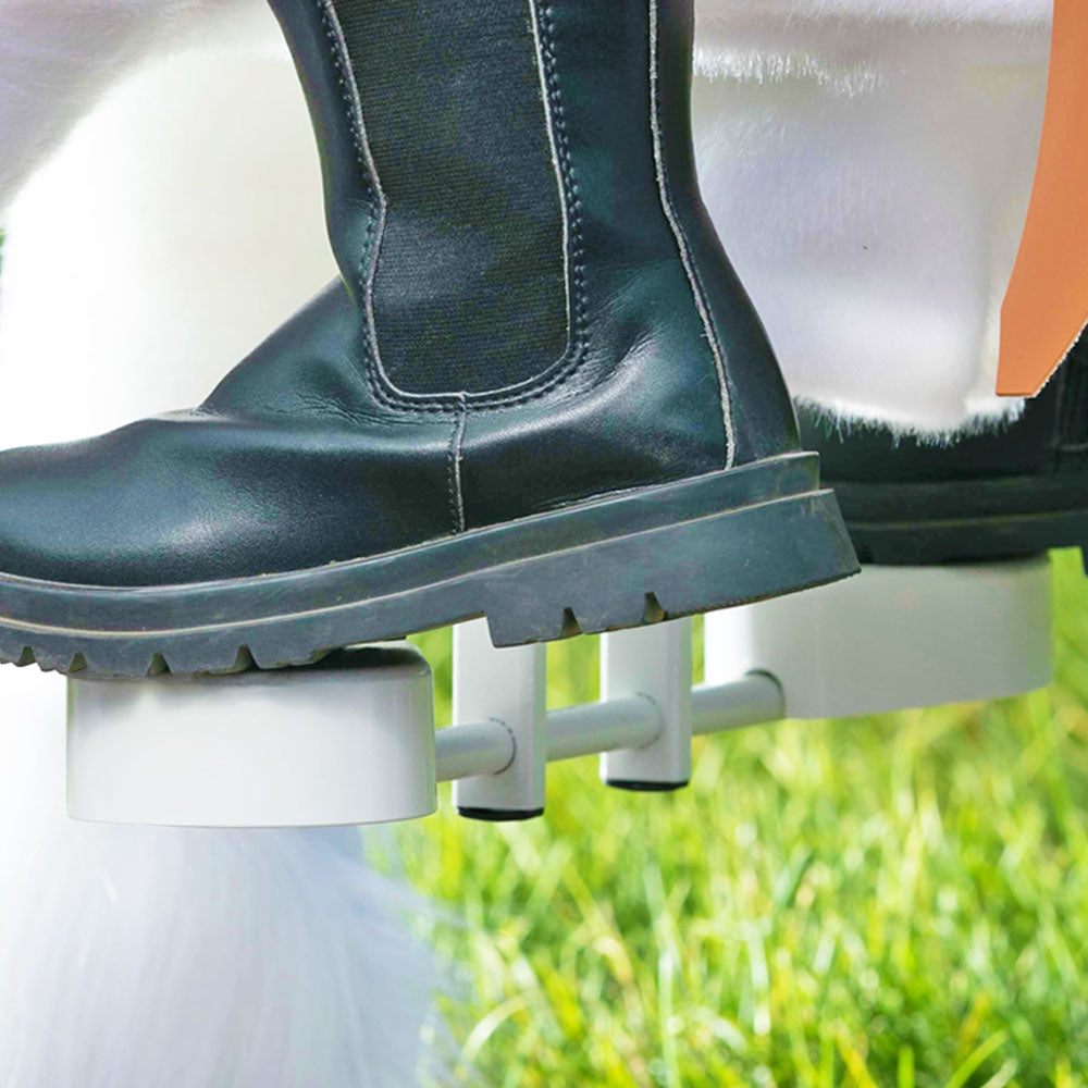 Pedalauflage Model U - weiß