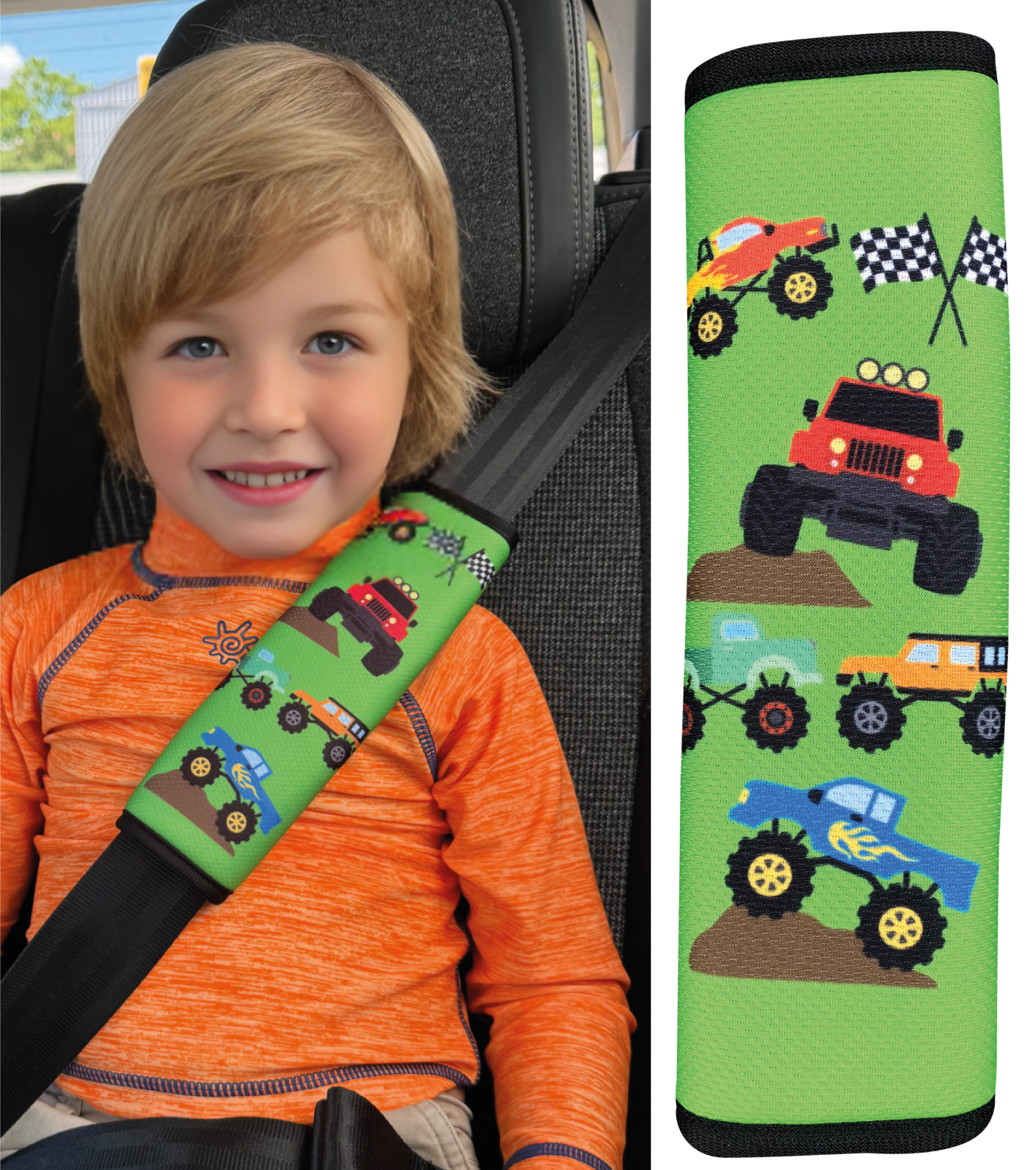 Auto Gurtschutz Monster Truck