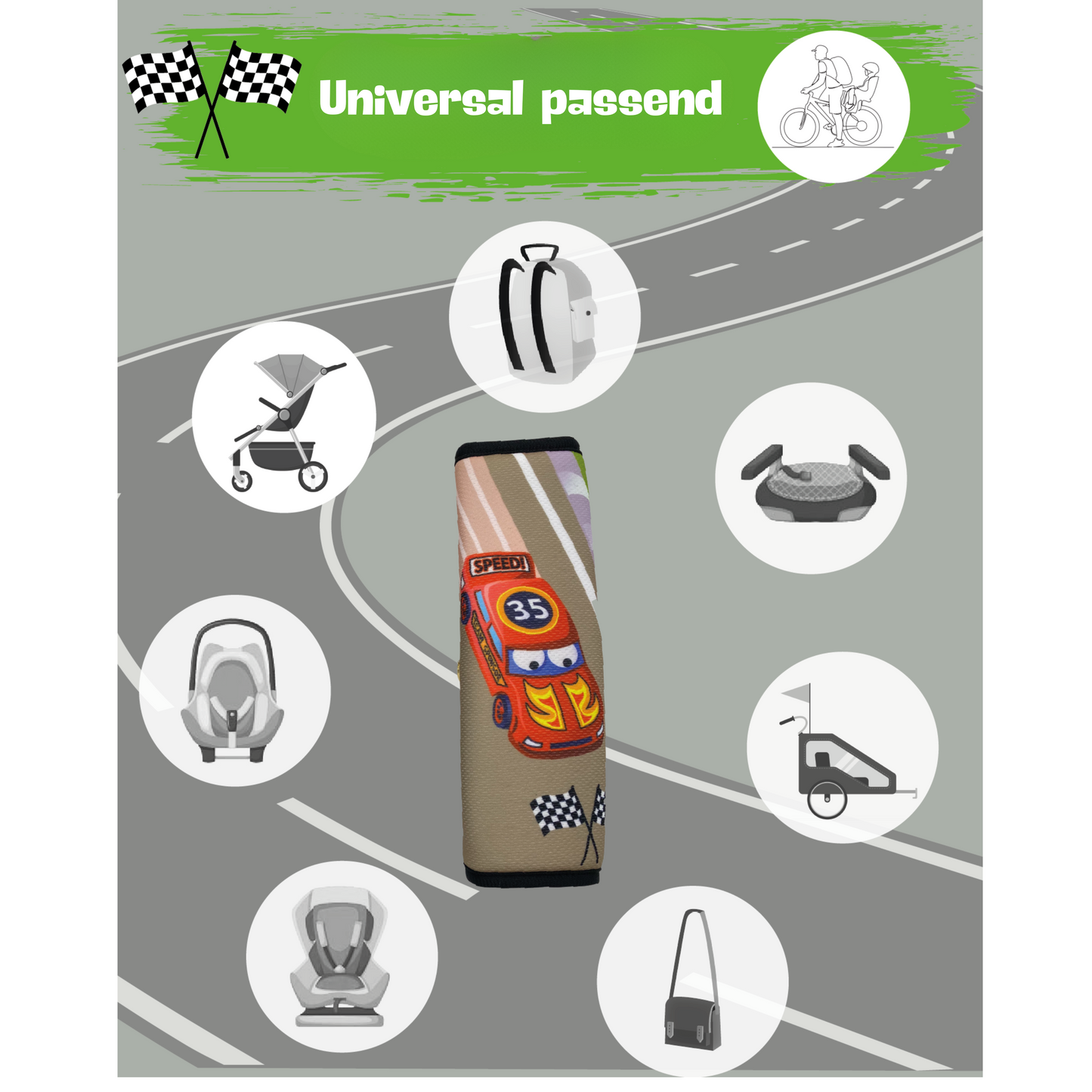 Auto Gurtschutz Racing