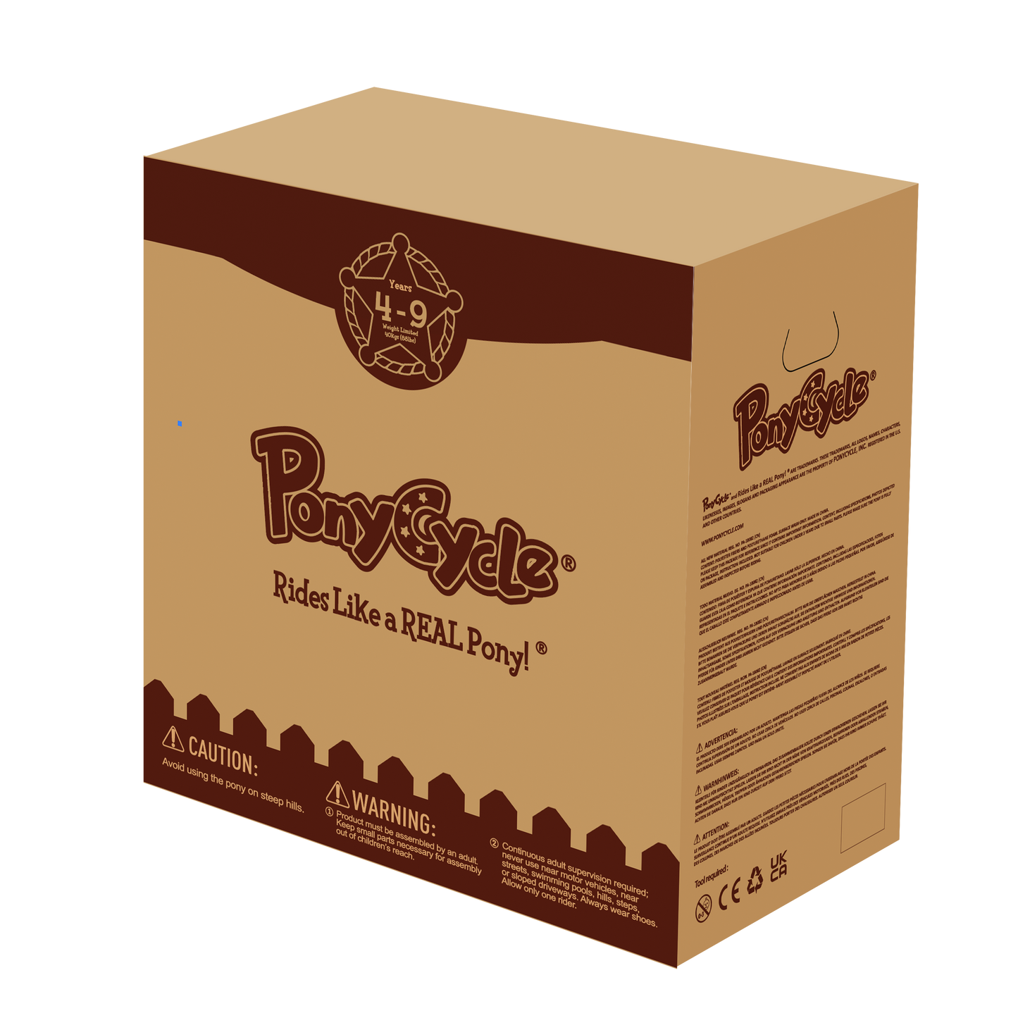 Aufsitz-Einhorn 7+ Jahre lila