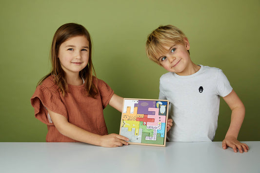 3D-Puzzle mit Tieren