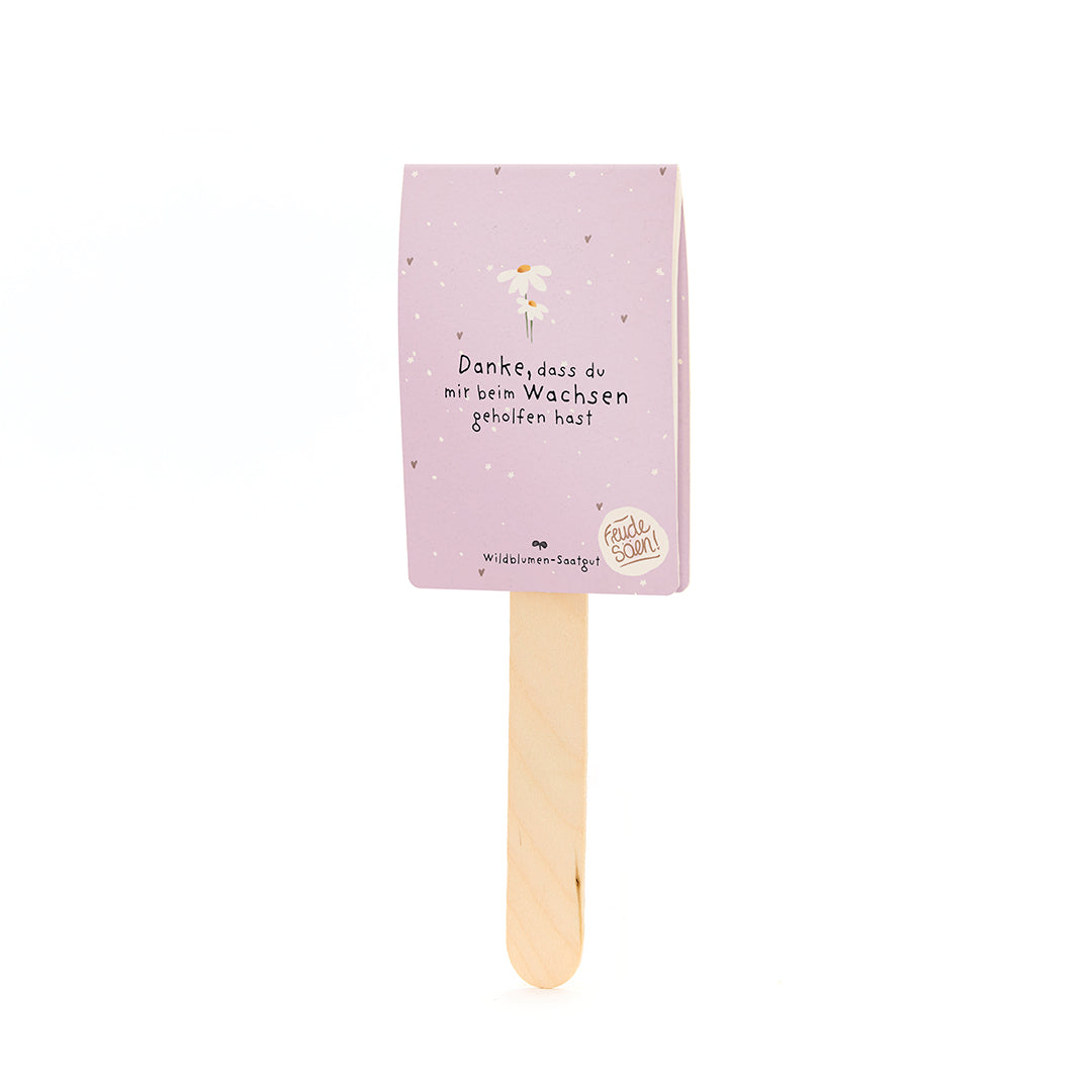 Danke, dass du mir beim Wachsen geholfen hast - Saatgruß