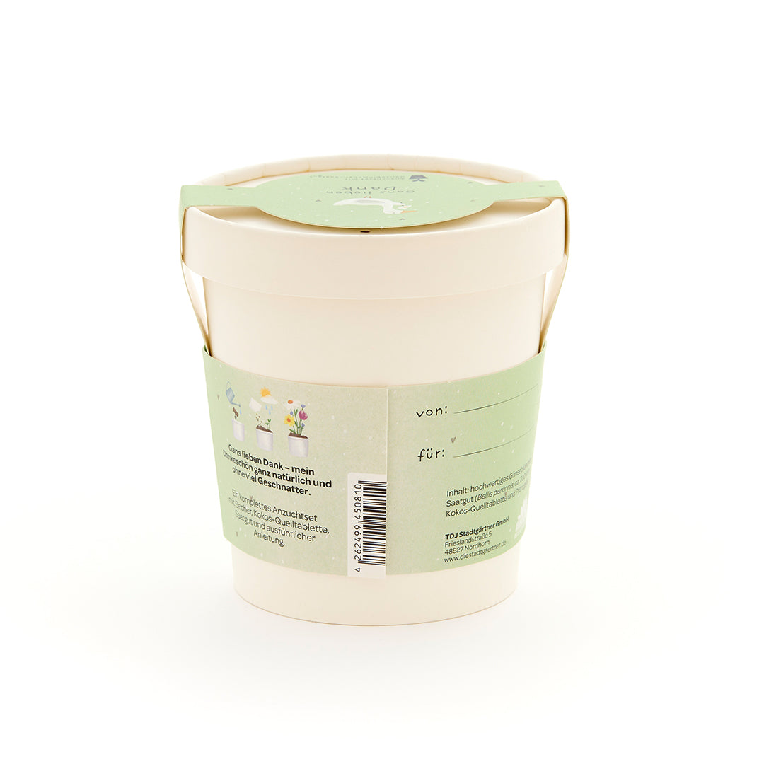 Gans lieben Dank - Becher