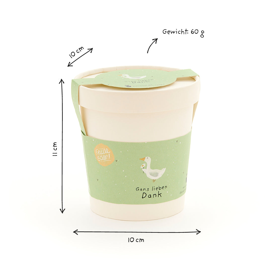 Gans lieben Dank - Becher