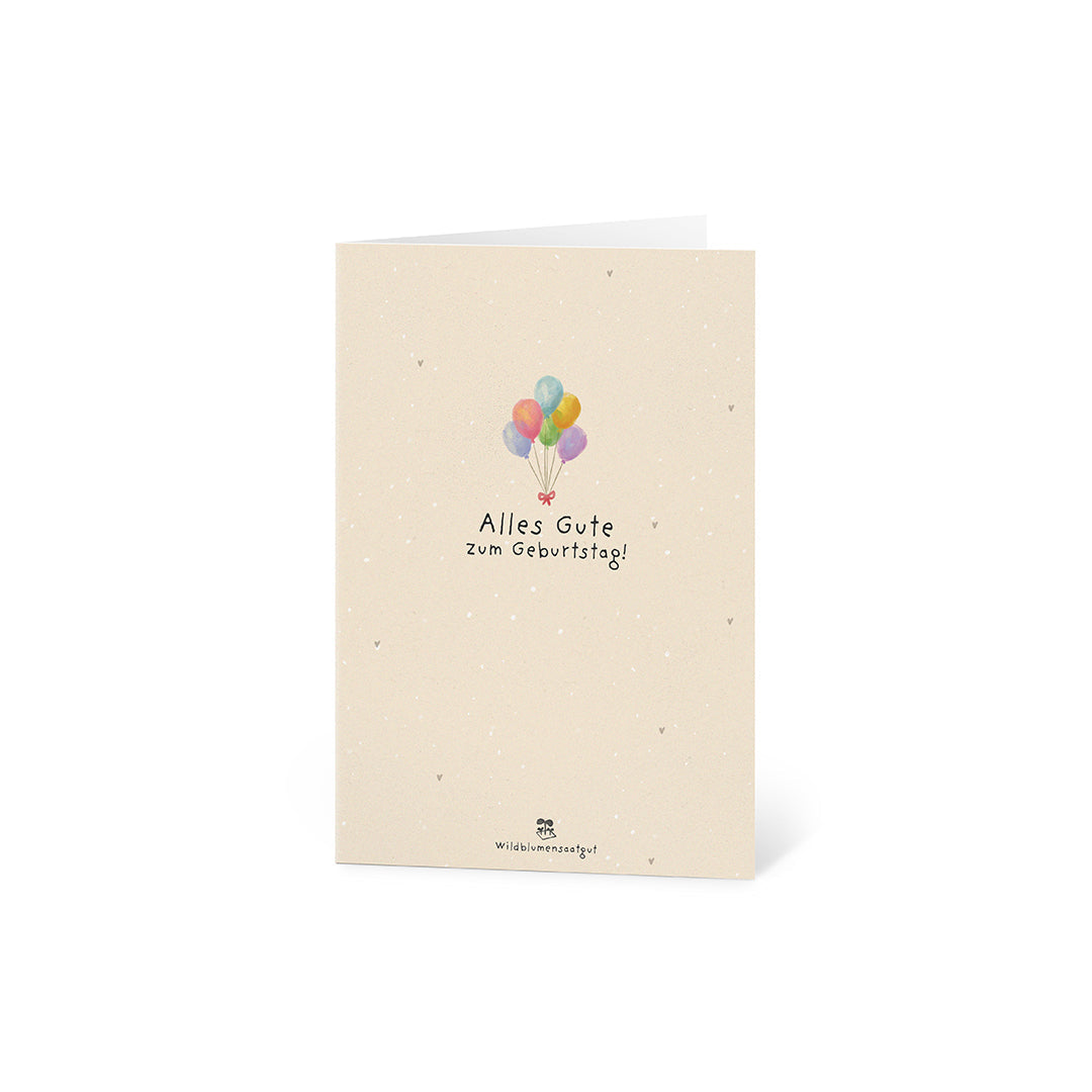Saatpapier Grußkarten