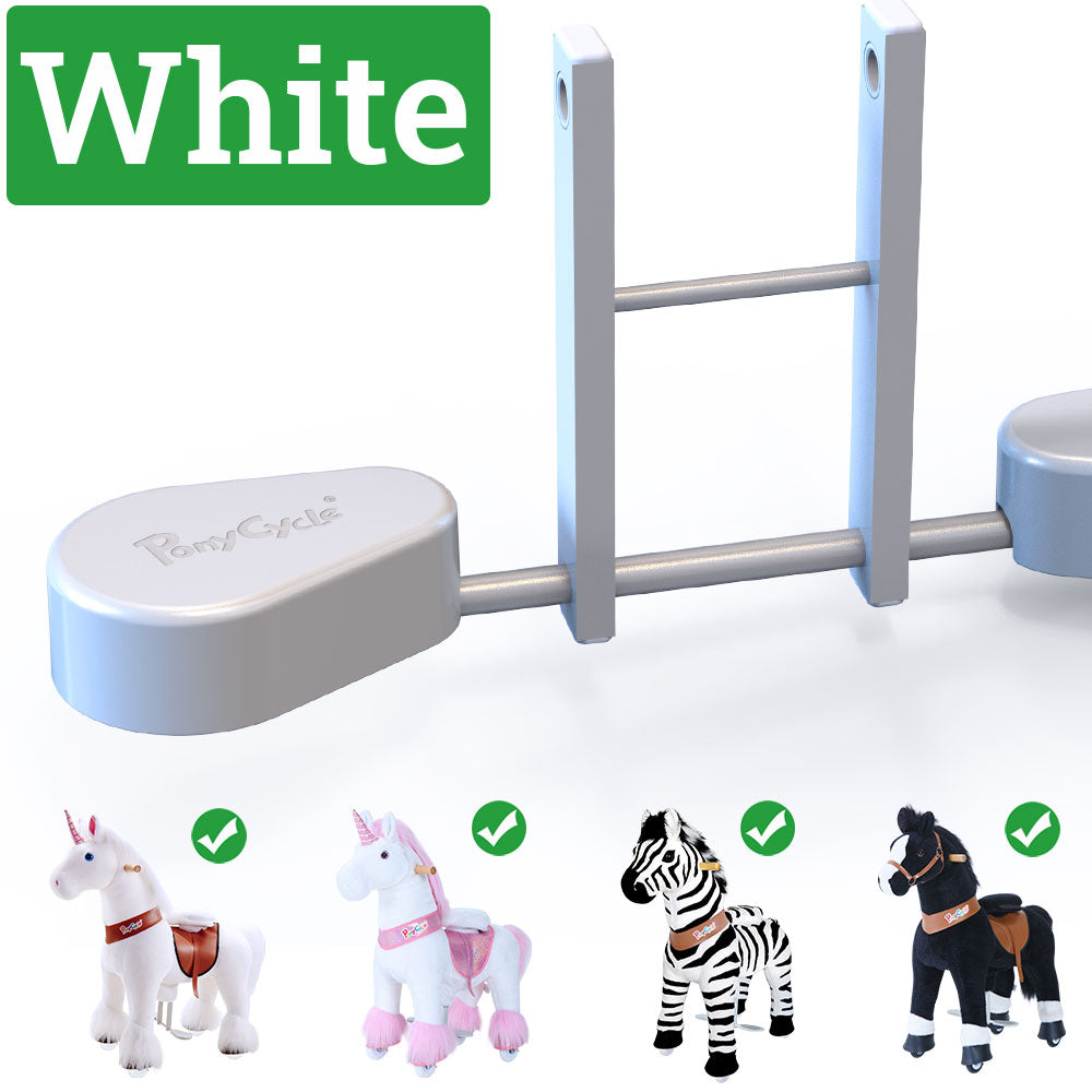 Pedalauflage Model U  - weiß