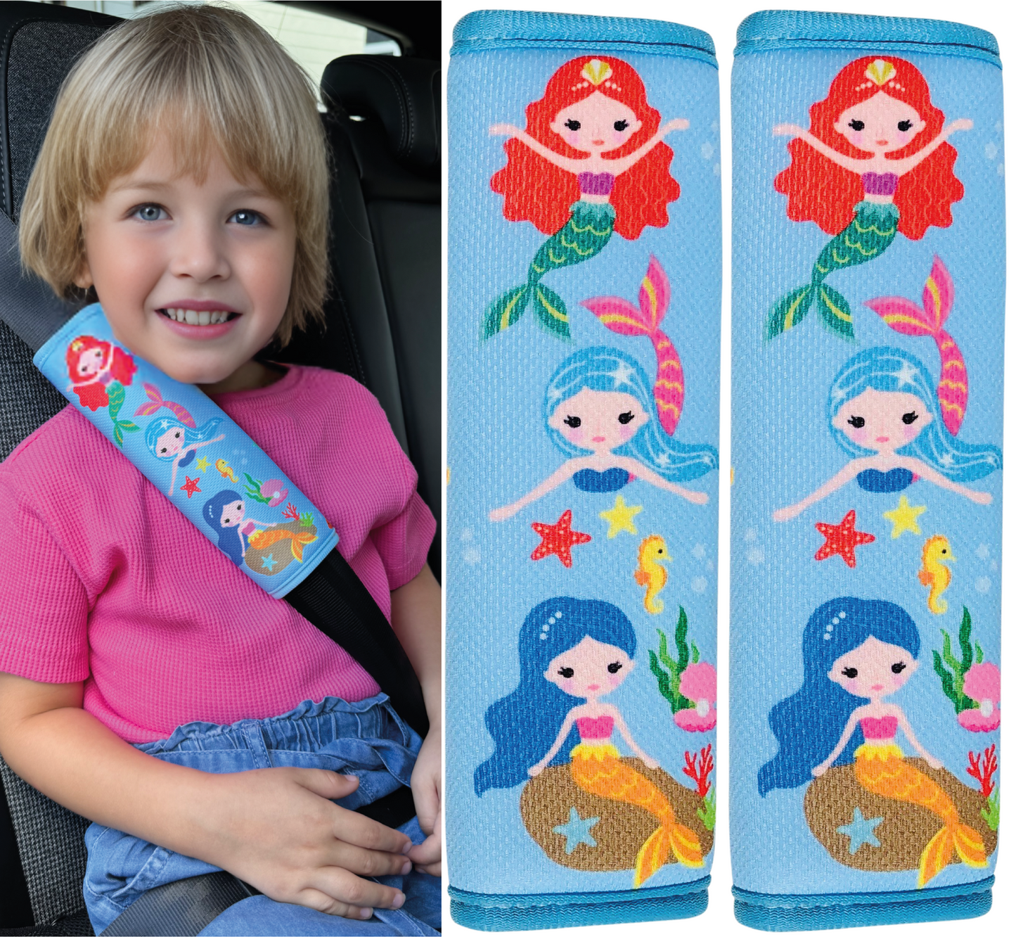 Auto Gurtschutz Meerjungfrau