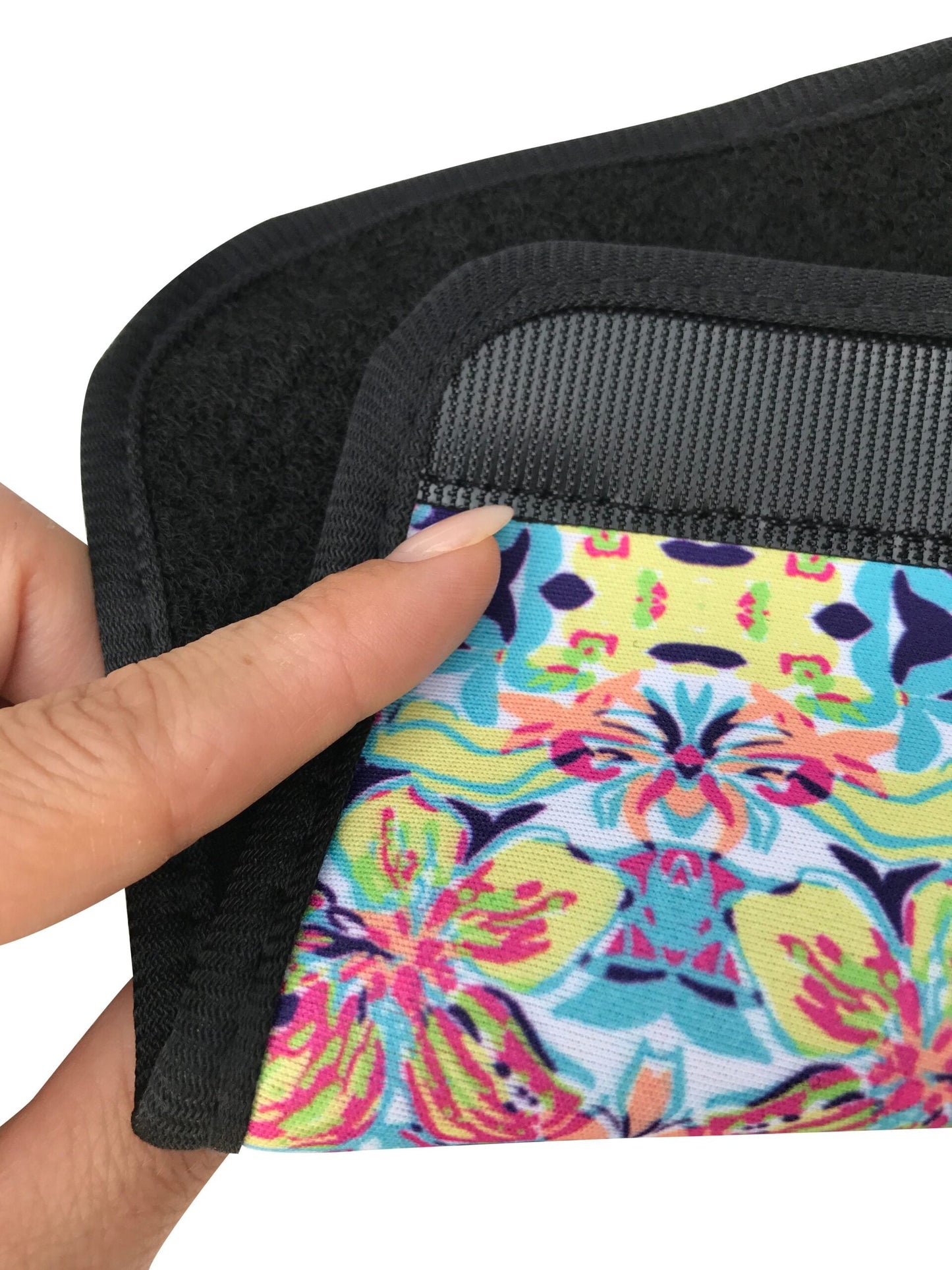 Auto Gurtschutz Blumen