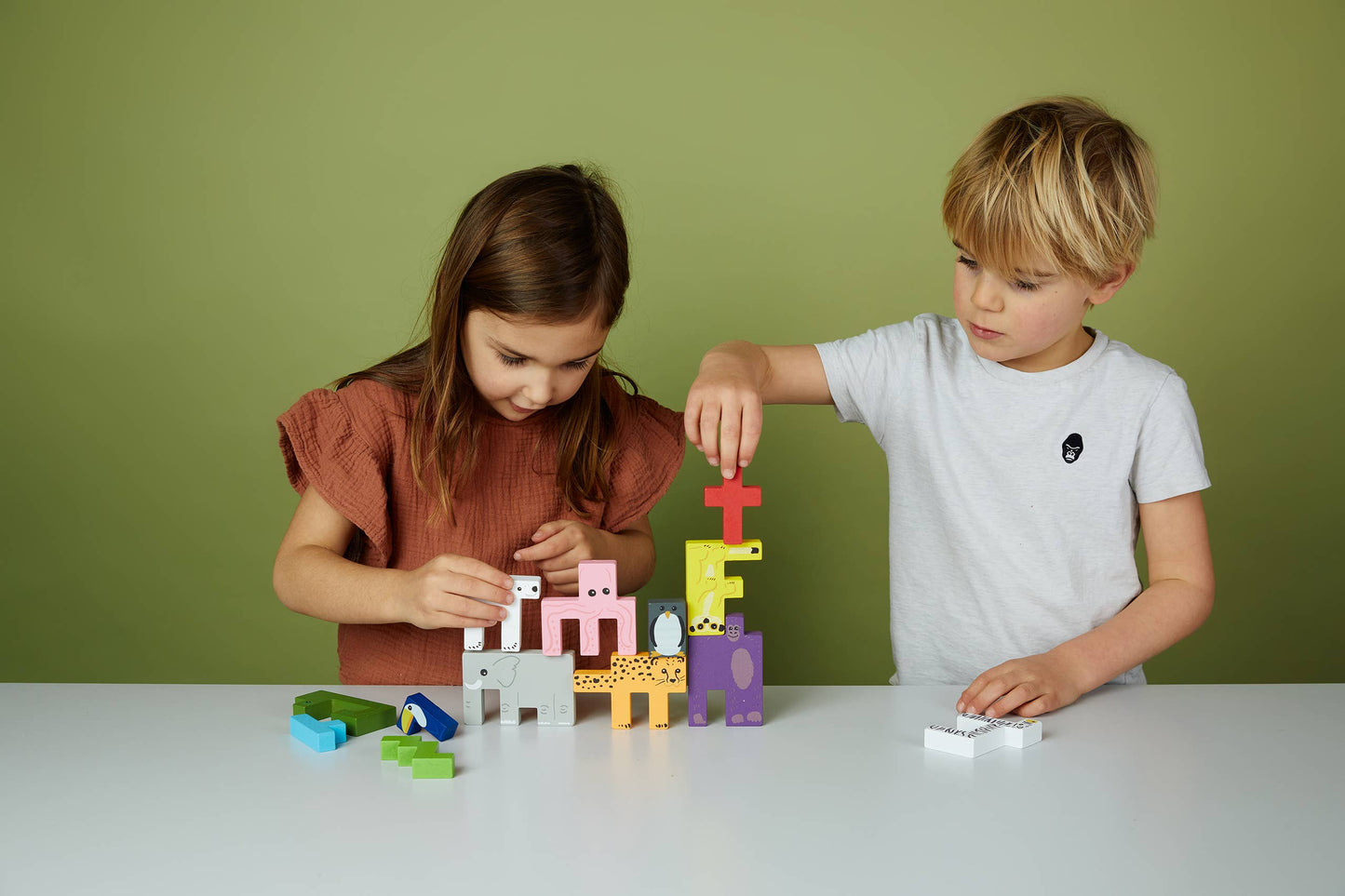 3D-Puzzle mit Tieren