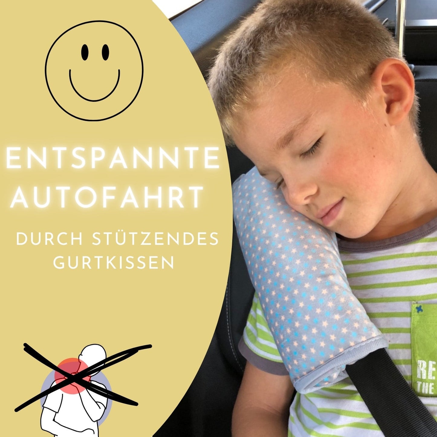 Auto Schlafkissen Stern