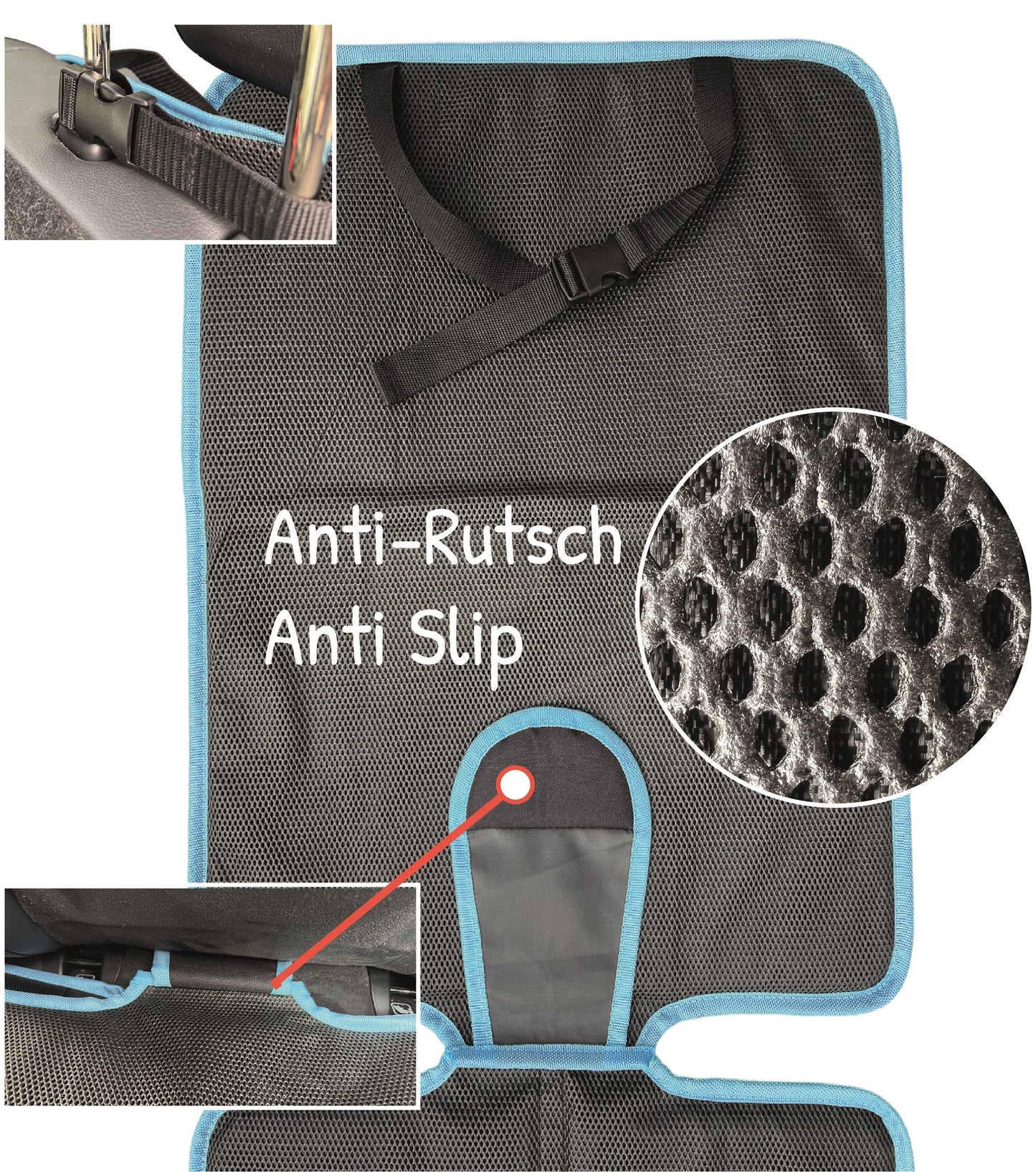 Kinder Autositz Sitzauflage Baby Tiere Mama