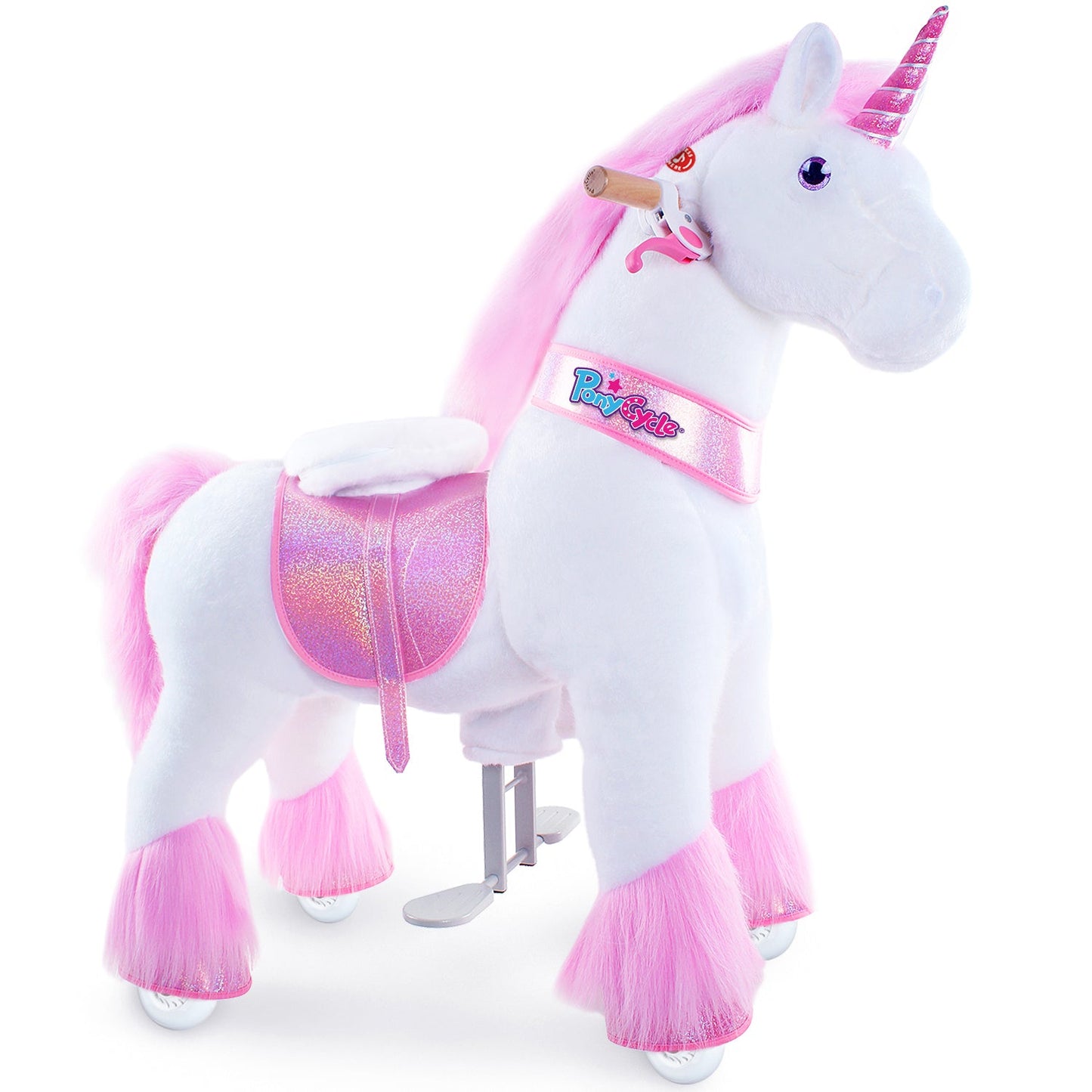 Aufsitz Plüsch Einhorn Alter 4-7 pink
