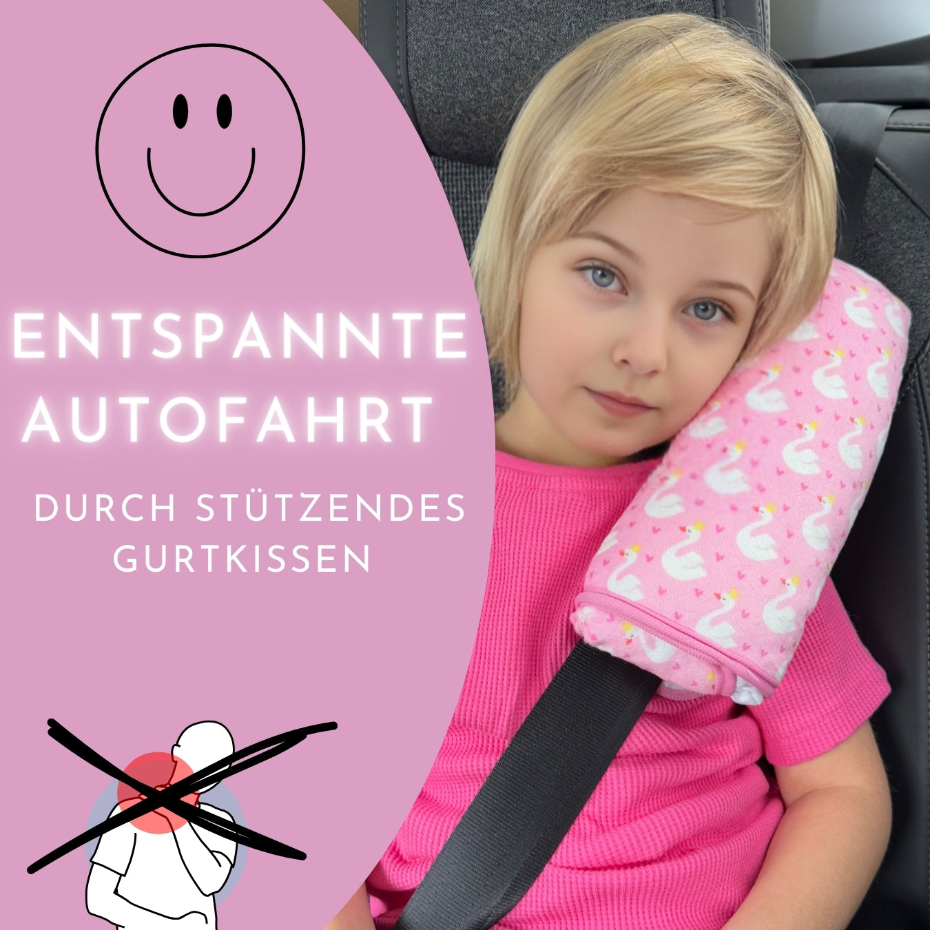 Auto Schlafkissen Schwan