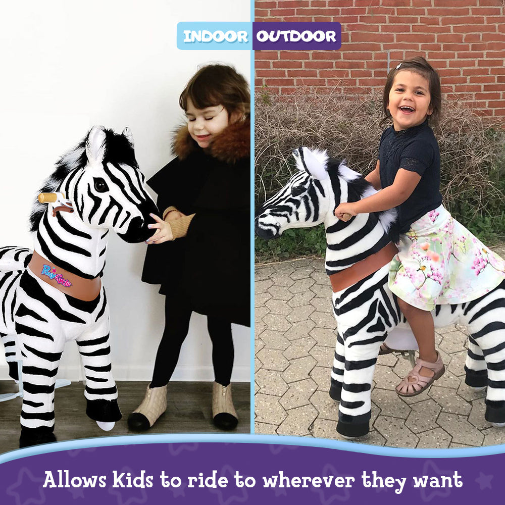 Aufsitz Plüsch Zebra 3-4 Jahre