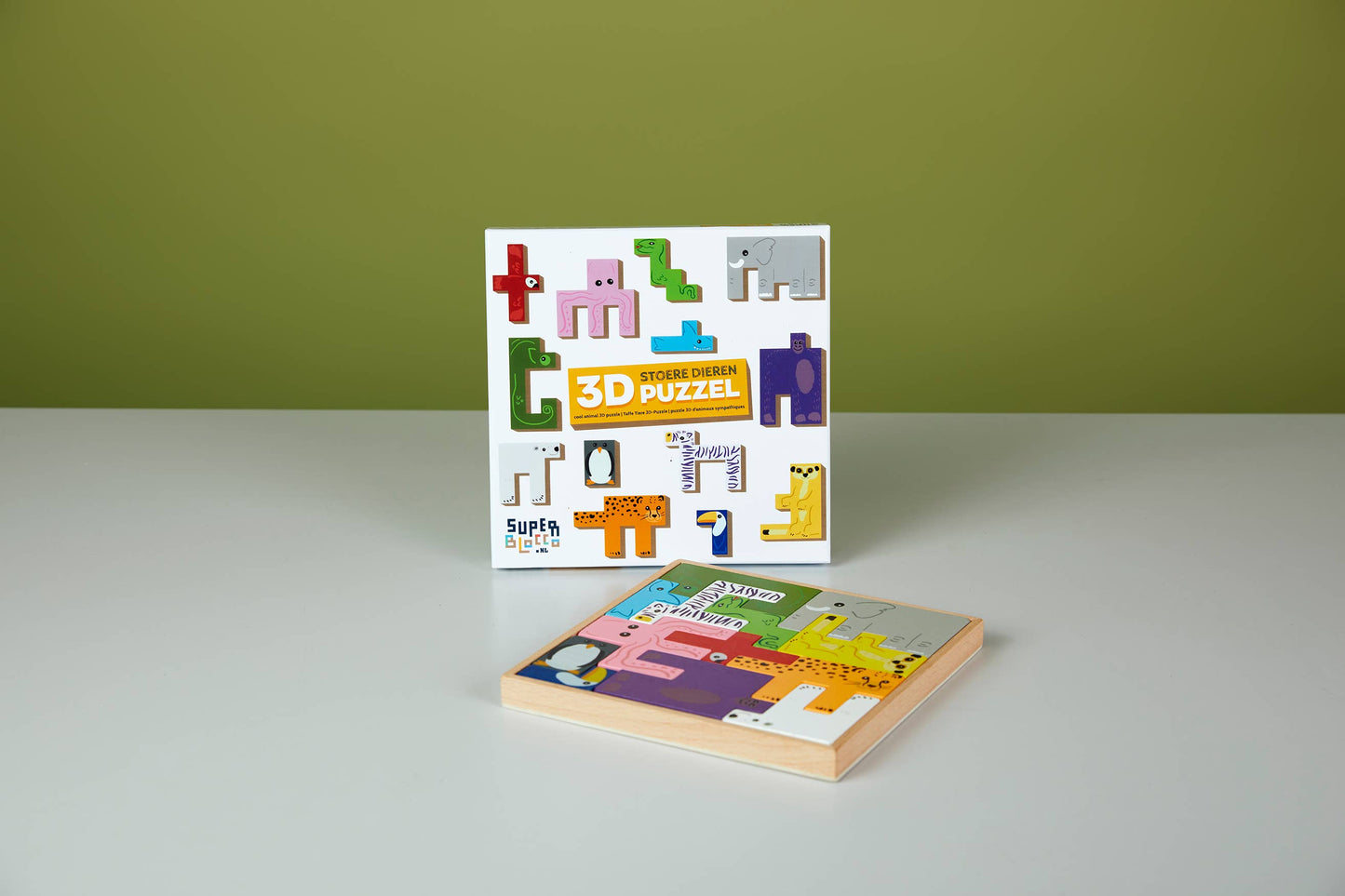 3D-Puzzle mit Tieren