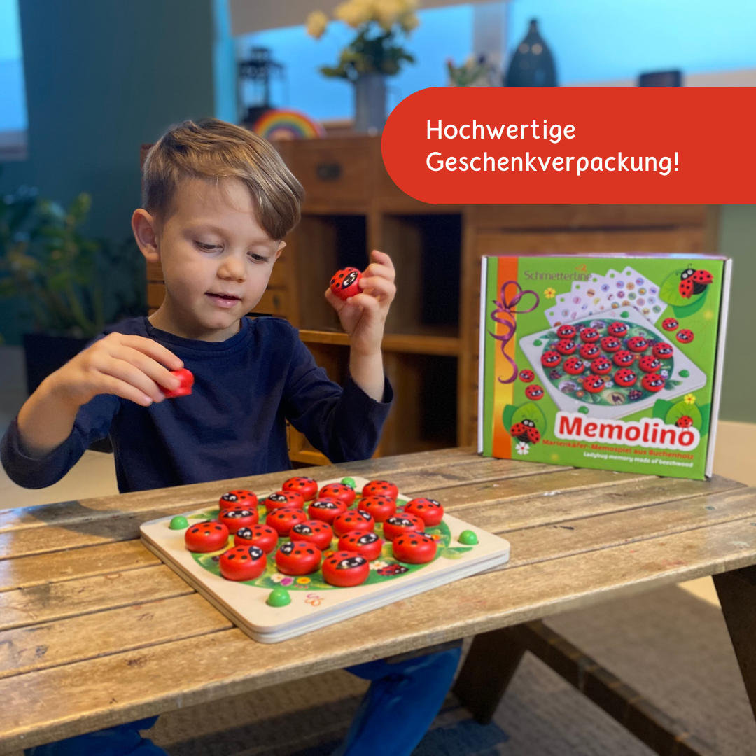 Memolino Holz-Memo-Spiel ab 3 Jahren