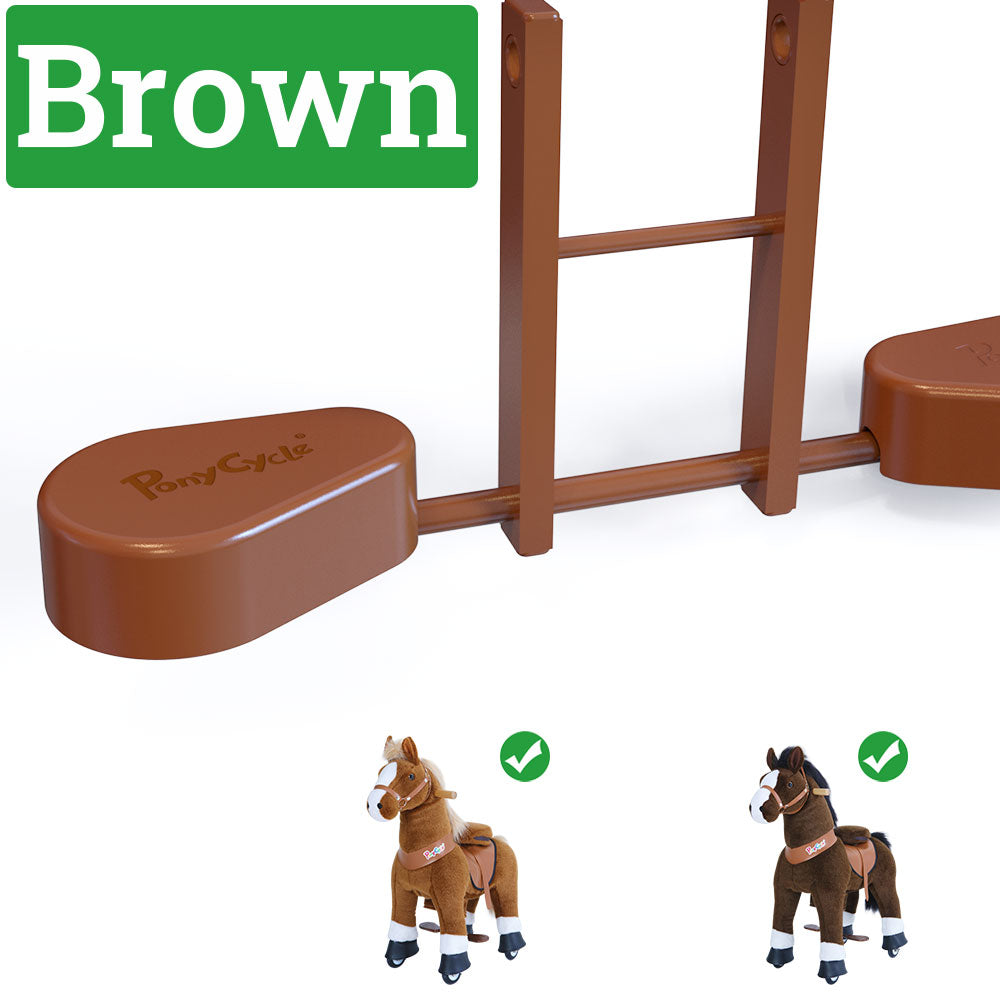 Pedalauflage Model U - Braun