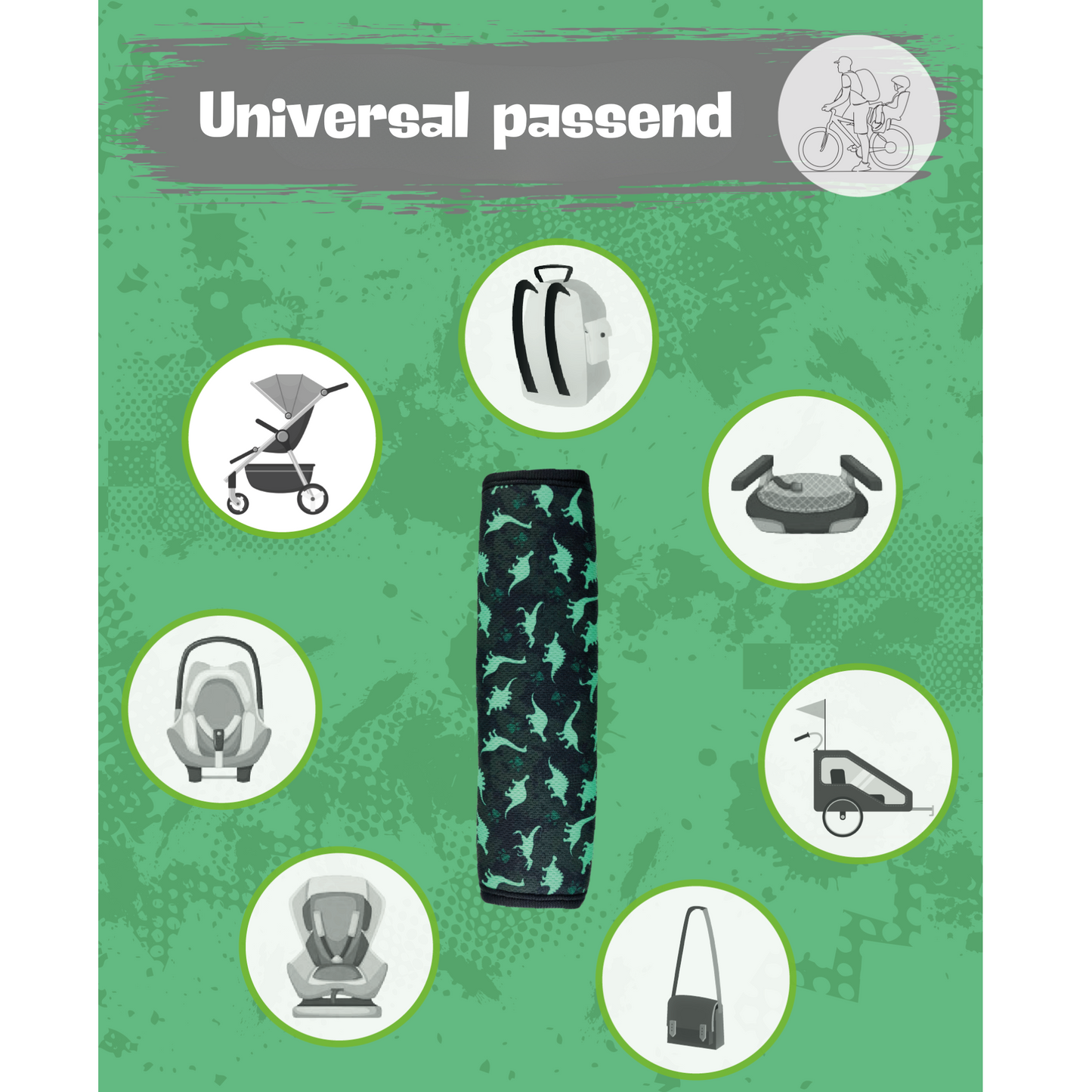 Auto Gurtschutz Dino Dinosaurier