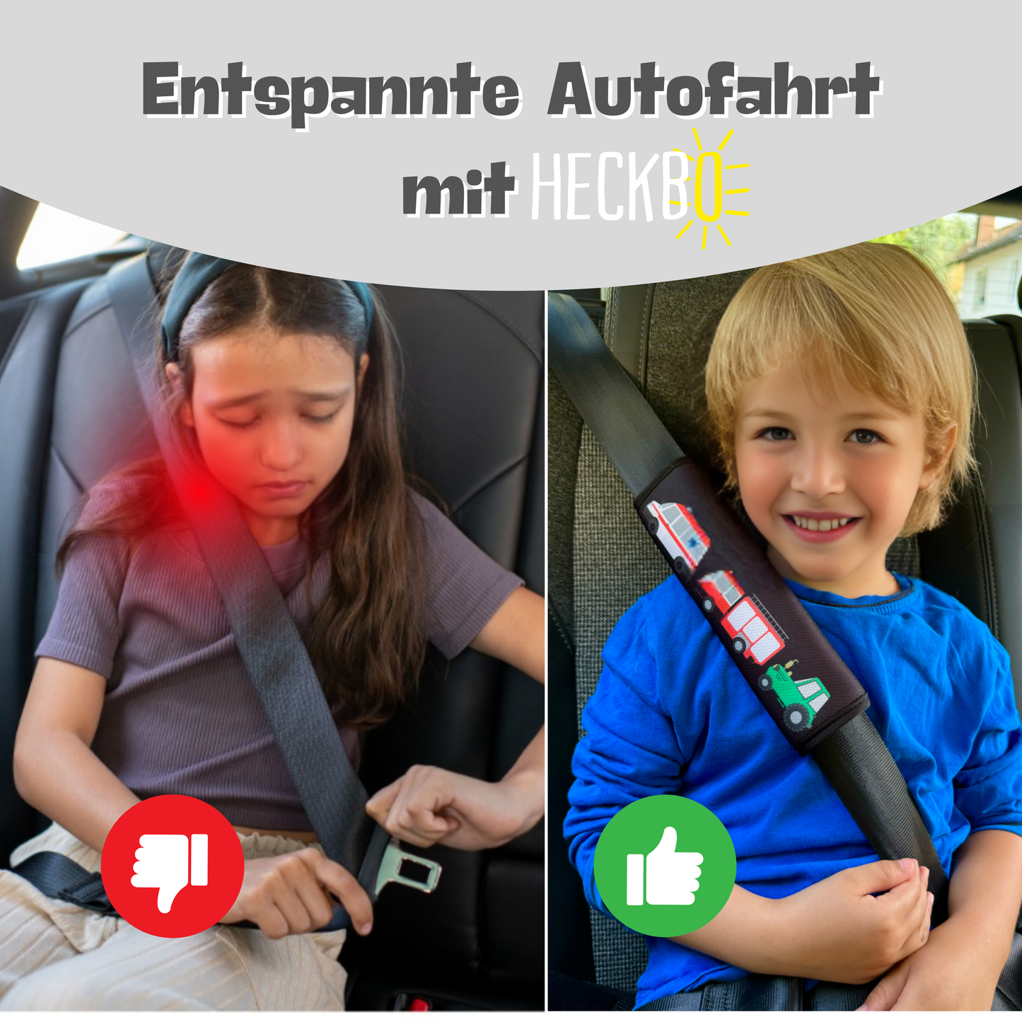 Auto Gurtschutz Feuerwehr, Traktor, Krankenwagen