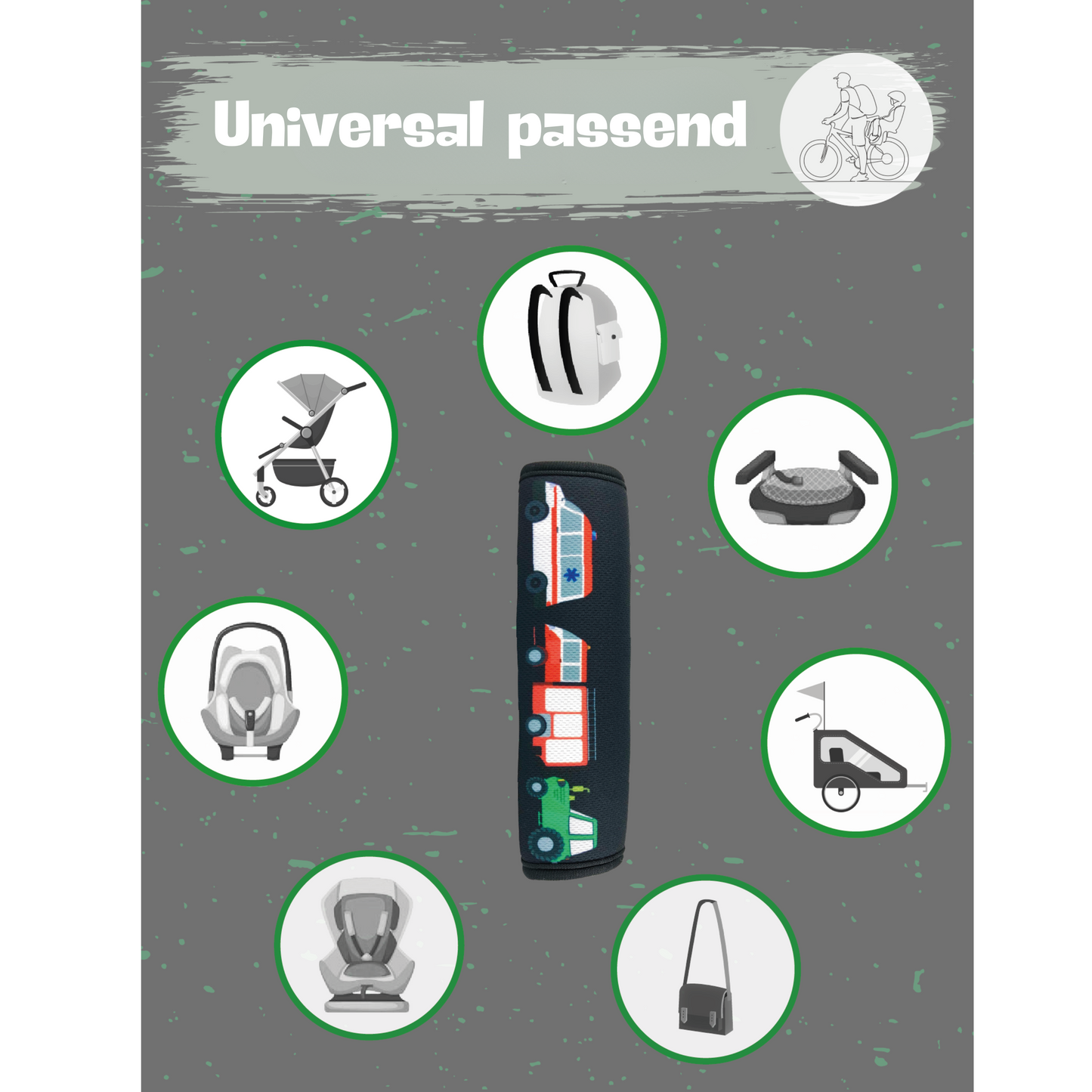 Auto Gurtschutz Feuerwehr, Traktor, Krankenwagen