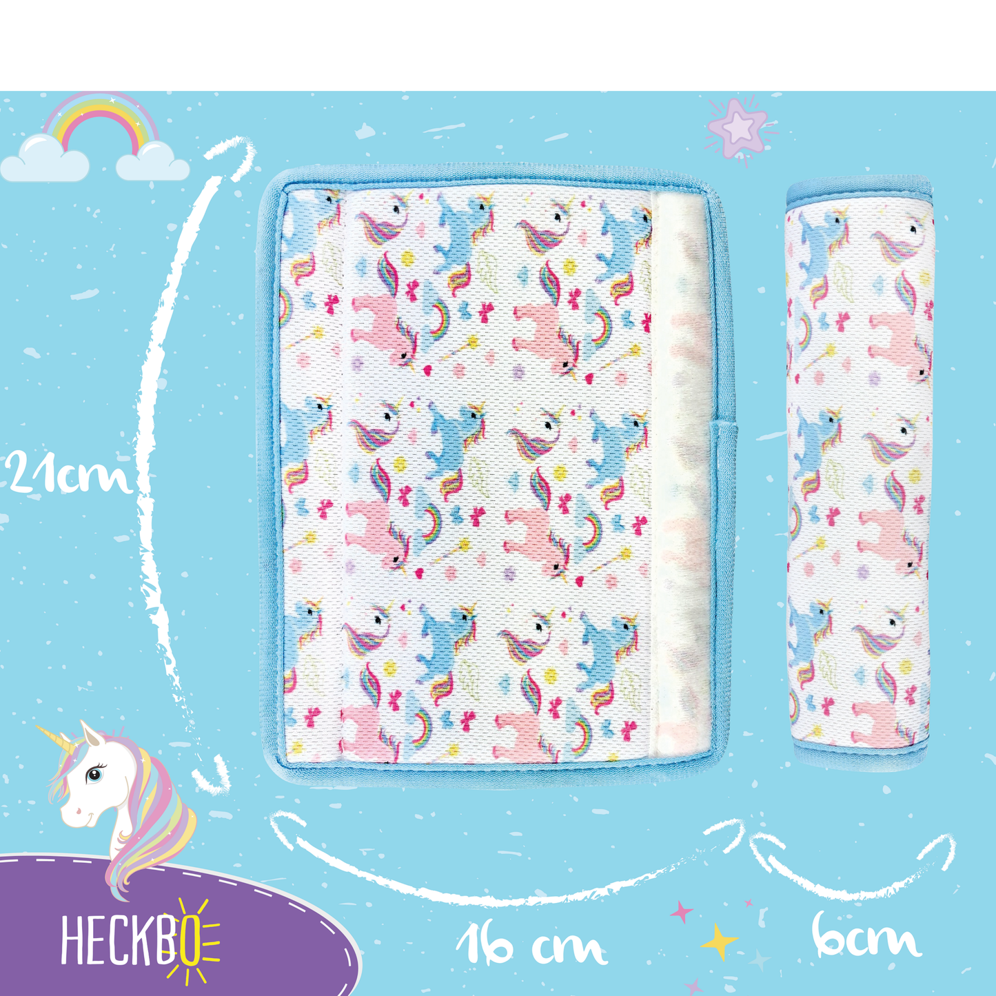 Auto Gurtschutz Einhorn