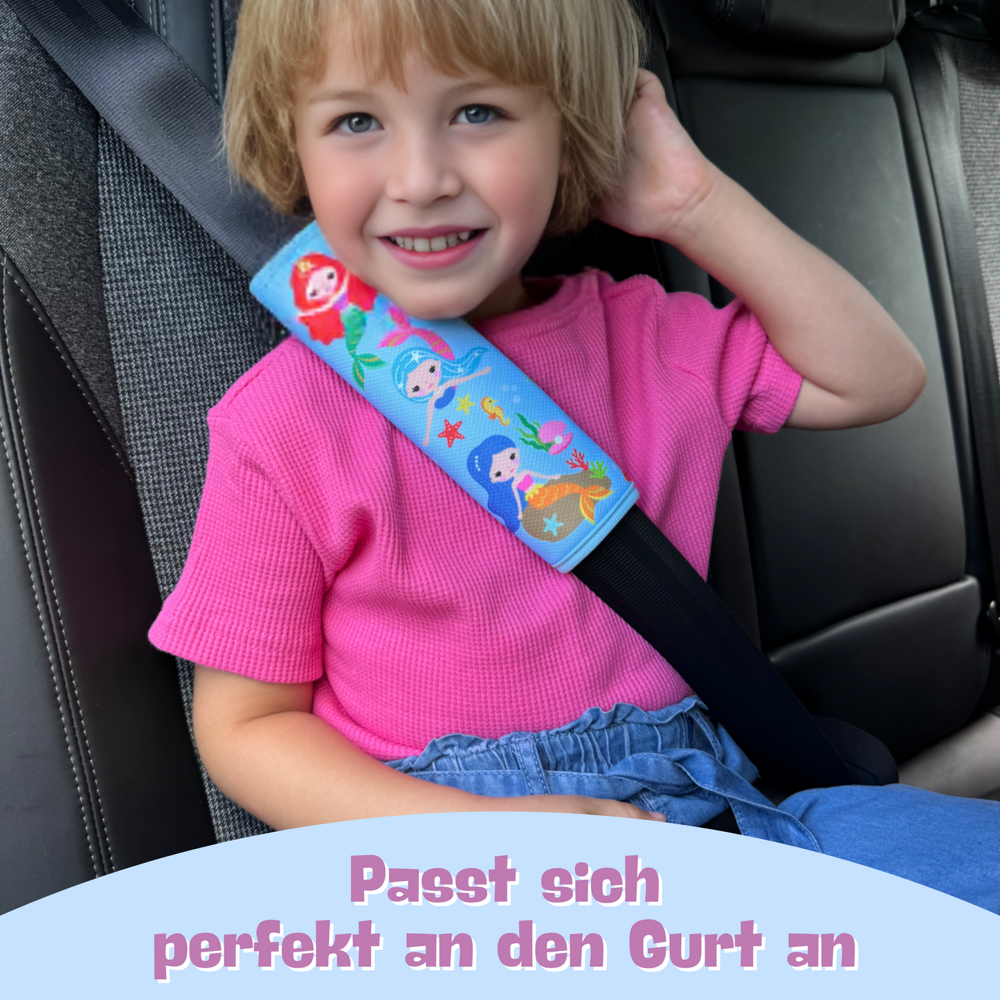 Auto Gurtschutz Meerjungfrau
