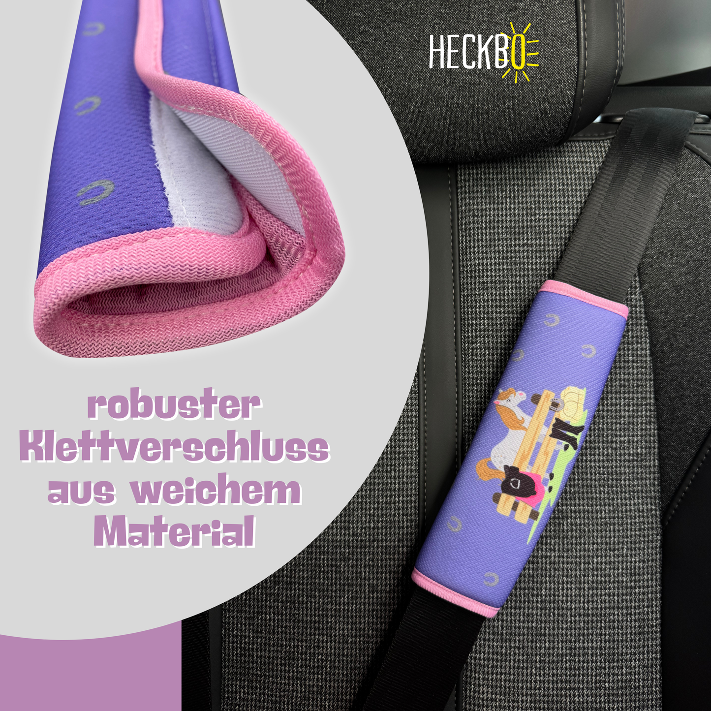 Auto Gurtschutz Pferd