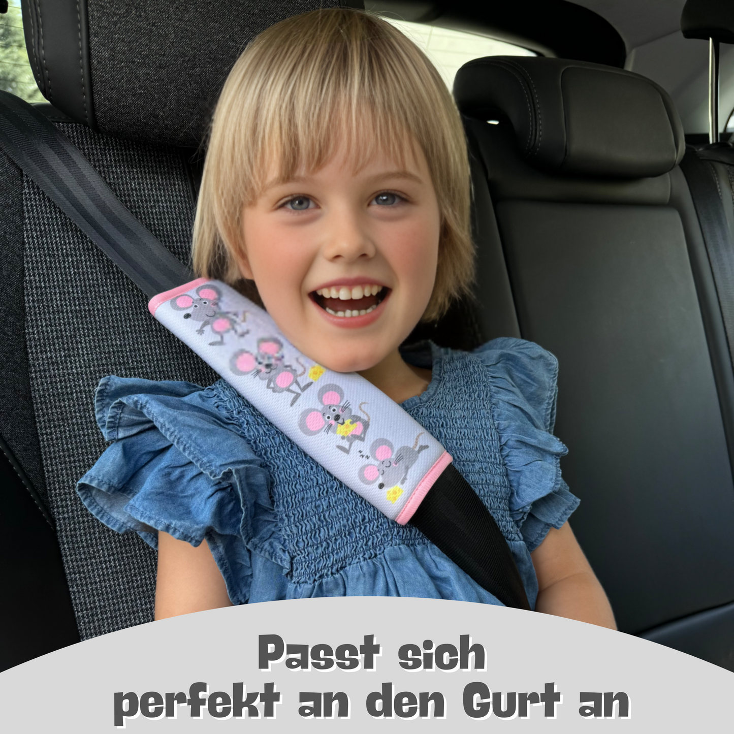 Auto Gurtschutz Maus