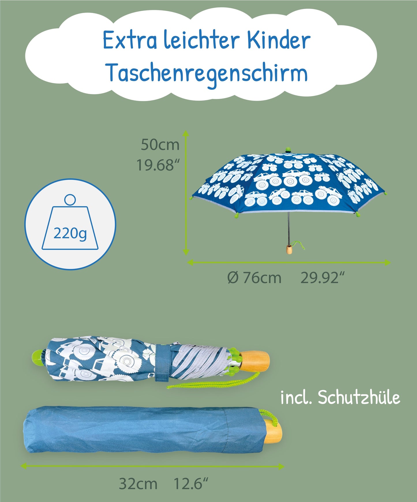 Magic Regenschirm Monster Truck