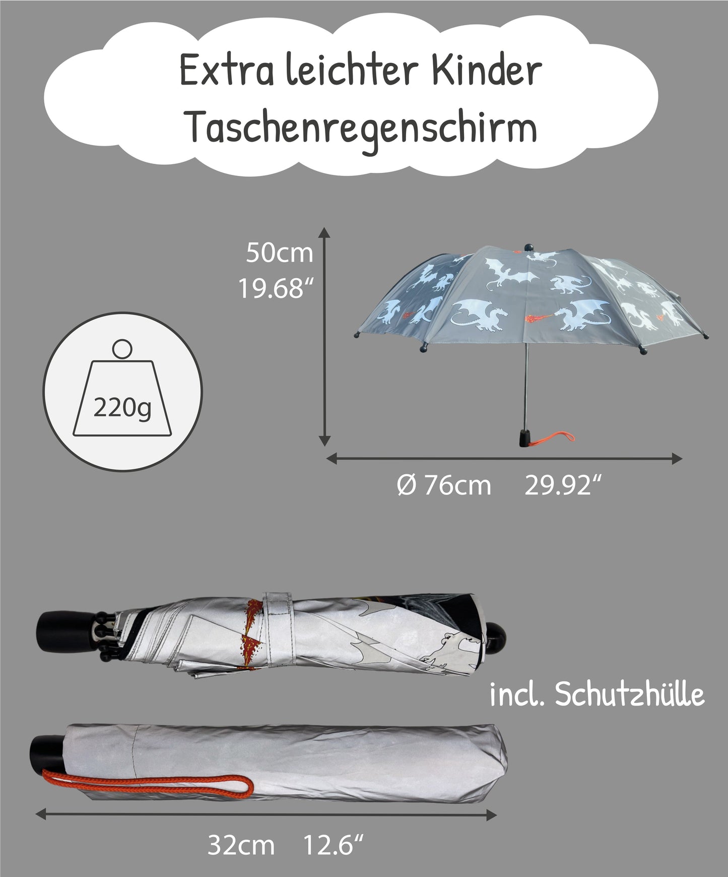 Magic Regenschirm Drache