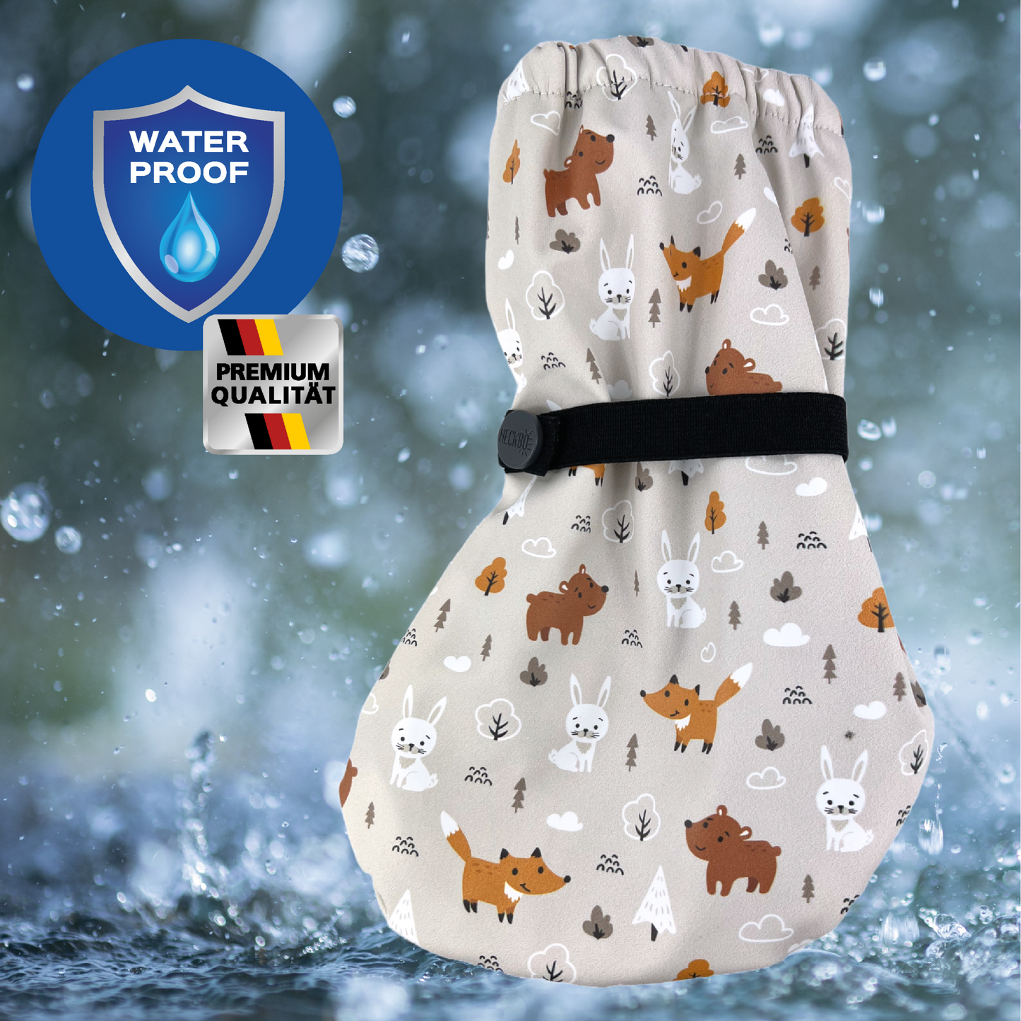 Füßlinge ohne Innen-Futter - Waldtiere