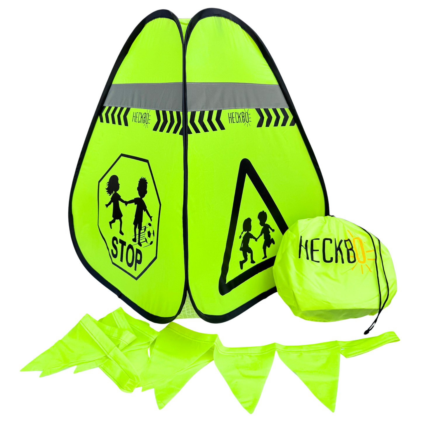 Straßenwarnschild Achtung spielende Kinder