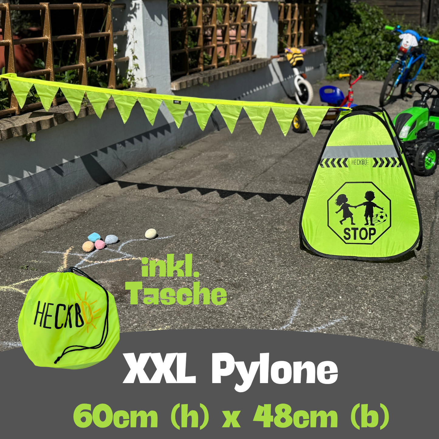 Straßenwarnschild Achtung spielende Kinder