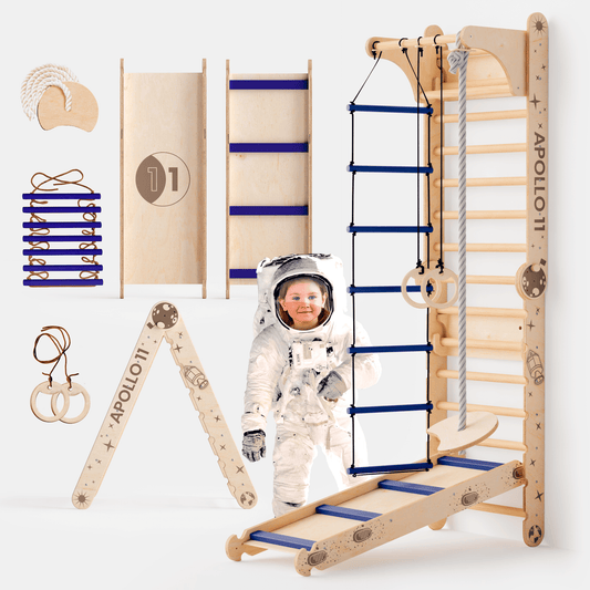 Apollo Schwedische Wand -Set für kleine Astronauten