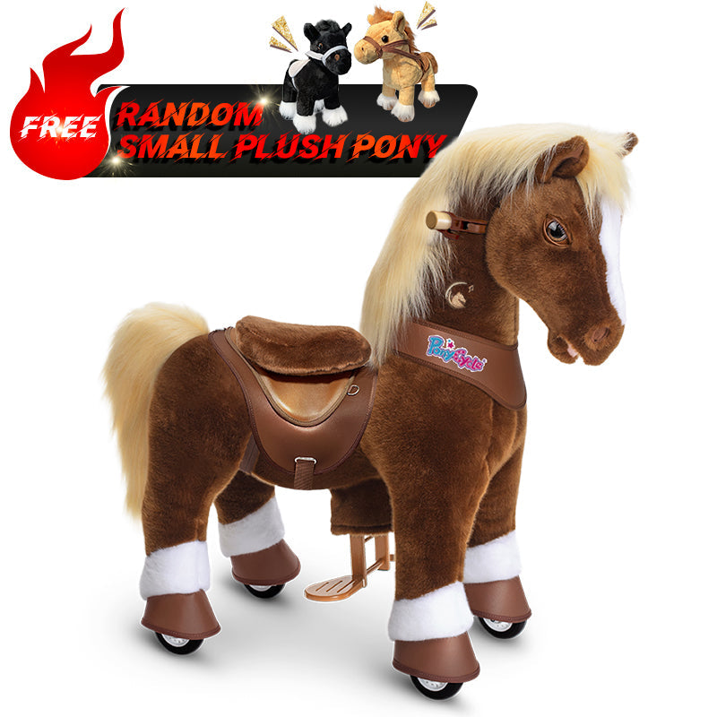 Modell Y®, braunes Reitpferd, Spielzeug für 3–4 Jahre