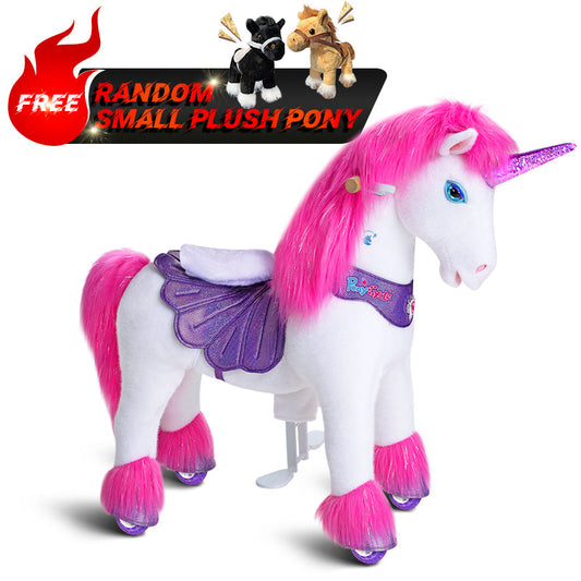 Modell Y®, Rosa Einhorn-Reitspielzeug für 4-7 Jahre