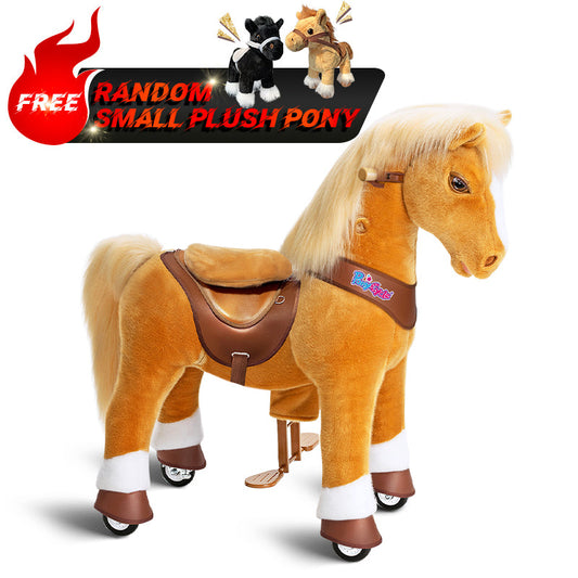 Modell Y®, hellbraunes Reitpferd, Spielzeug für 4–7 Jahre